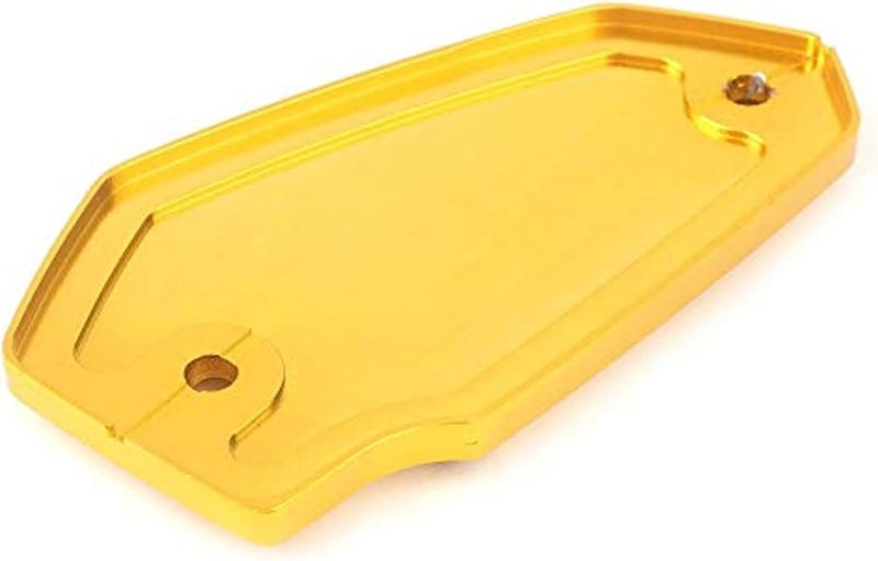 QASULER Gold Motorcycle Brake Fluid Reservoir Cap - Image 2