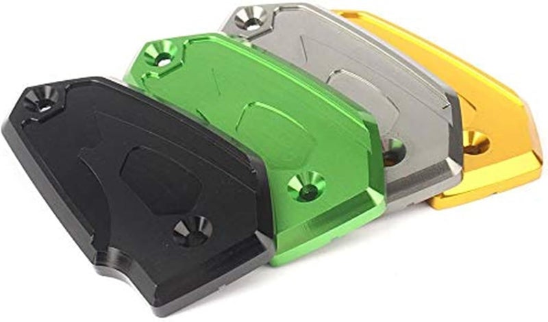 QASULER Gold Motorcycle Brake Fluid Reservoir Cap - Image 3