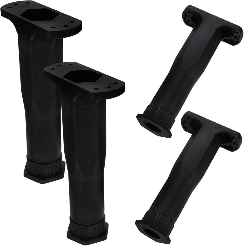 POPETPOP 4pcs Bed Frame Support Legs Modern Furniture Legs Adjustable Bed Risers - Image 1