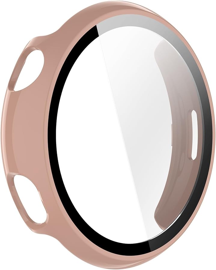 Black Protective Case with Screen Protector for Watch 5 Full Coverage Bumper Cover - Image 5