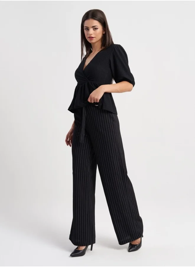 هايليز Black Pinstripe Set