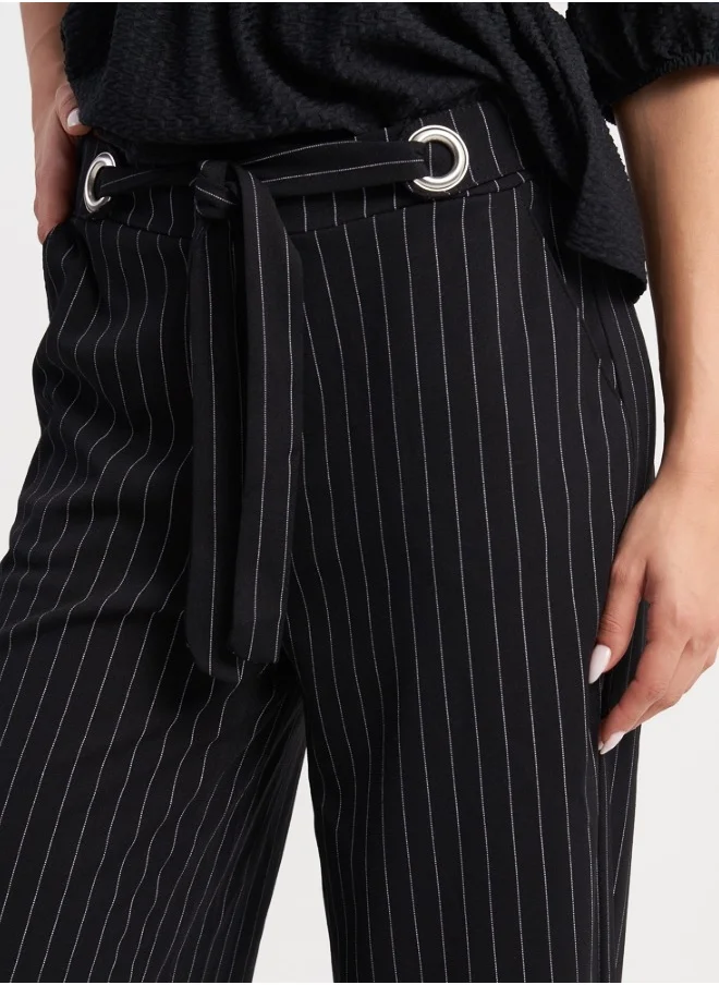 هايليز Black Pinstripe Set
