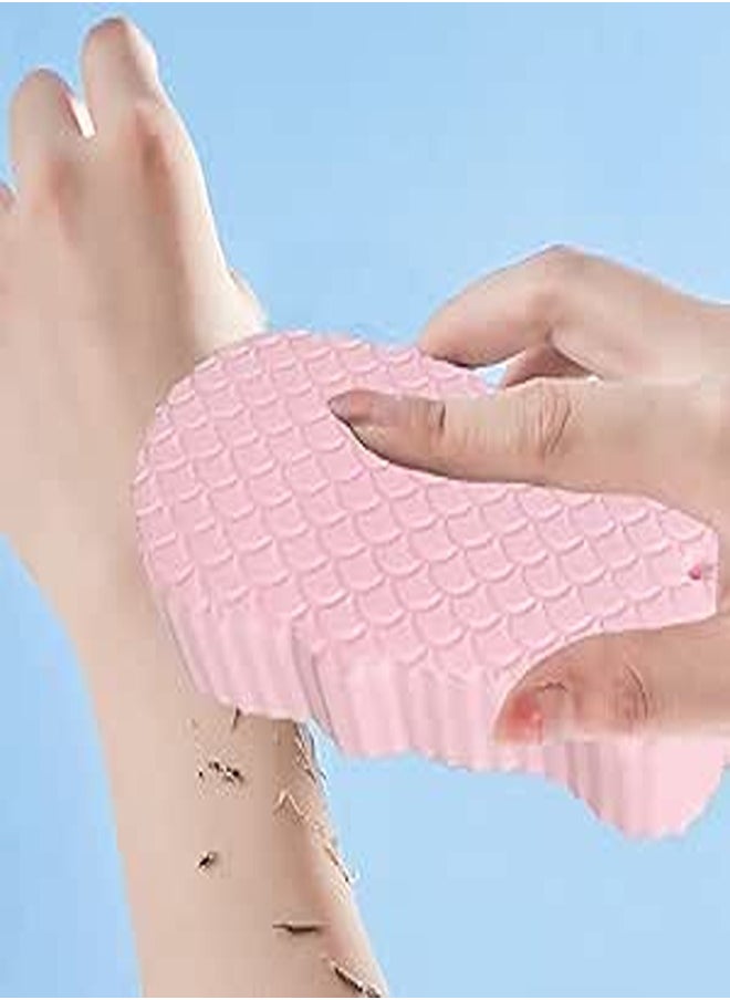 Generic Pink Ultra Soft Bath Body Bath Sponge, Reusable Ultra Soft Exfoliating Bath Sponge, 2022 New Ultra Soft Bath Body Bath Sponge (Pink) 