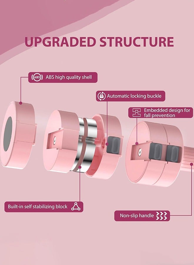 AL RAID Adjustable Dumbbells Set, Hand Weights Set with 4 Adjustable Weights 2lb 3lb 4lb 5lb, Adjustable Weight Dumbbells for Women/Men Home Gym Fitness Workout Strength Training - Image 5