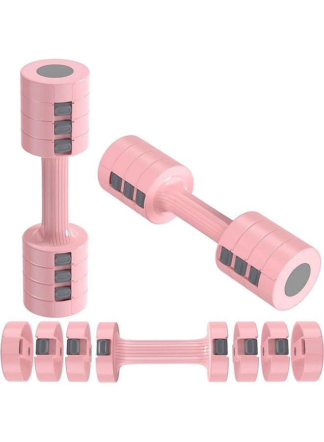 AL RAID Adjustable Dumbbells Set, Hand Weights Set with 4 Adjustable Weights 2lb 3lb 4lb 5lb, Adjustable Weight Dumbbells for Women/Men Home Gym Fitness Workout Strength Training - Image 1