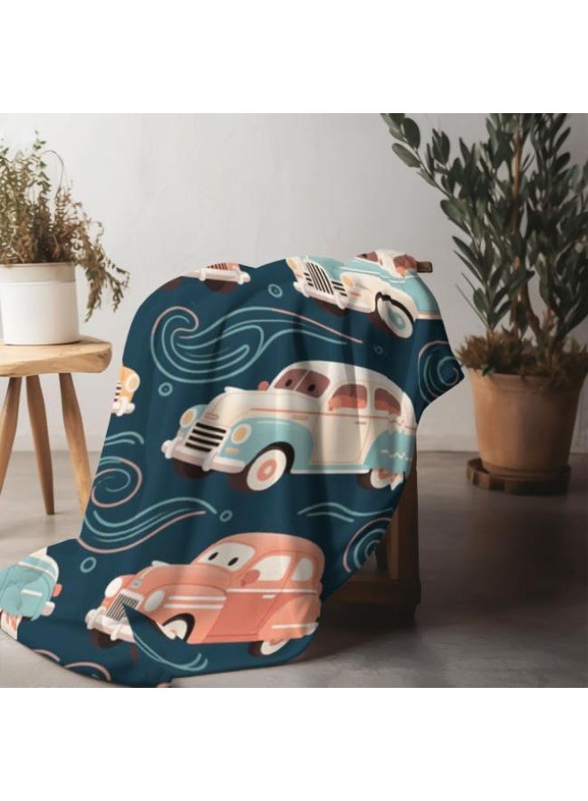 general Baby and children's cartoon flannel thin blanket (warm and comfortable, suitable for sleep, game use) 70cm*100cm - Image 1