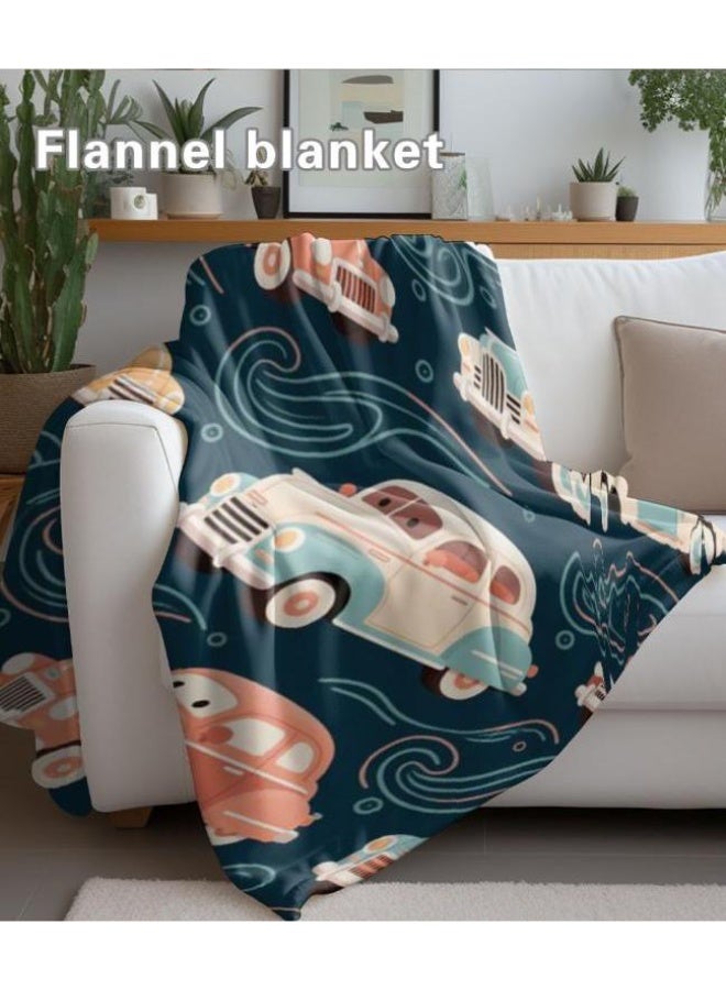 general Baby and children's cartoon flannel thin blanket (warm and comfortable, suitable for sleep, game use) 70cm*100cm - Image 4