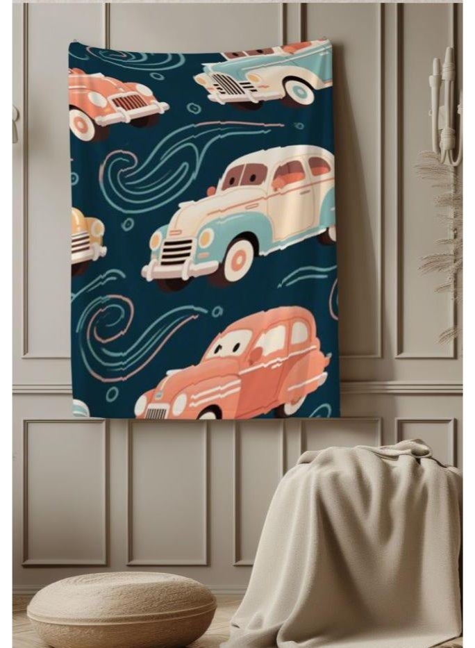 general Baby and children's cartoon flannel thin blanket (warm and comfortable, suitable for sleep, game use) 70cm*100cm - Image 3