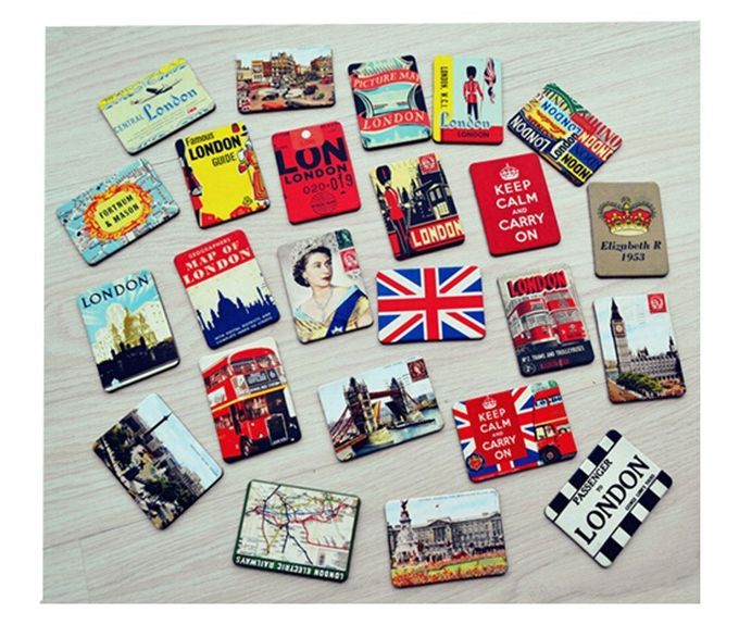 Dycica London Refrigerator Magnets Set of 24 United Kingdom England Souvenirs Magnetic Fridge Magnet Home Decoration Accessories Arts Crafts - Image 2