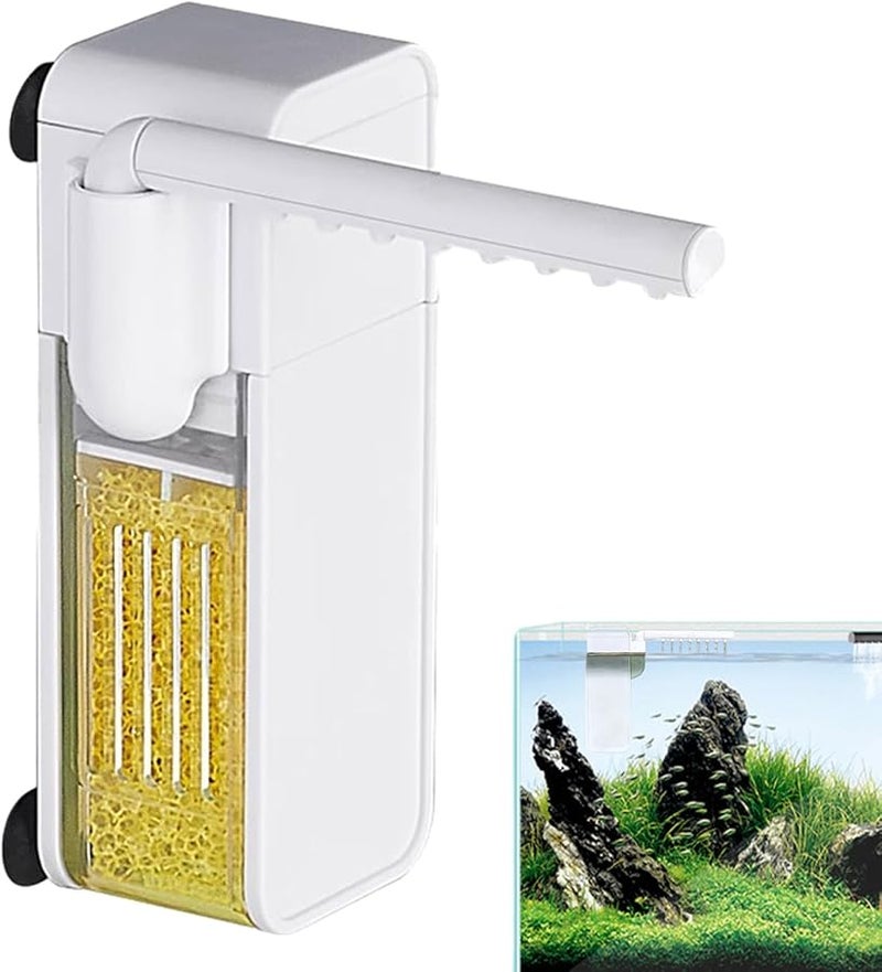 مضخة فلتر حوض السمك أورانج 3 في 1 - ترشيد طويل الأمد للمياه، أكسجة، مدمجة وسهلة الصيانة - Image 2