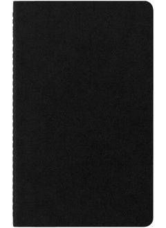 MOLESKINE 3-Piece Large Cahier Journal Notebooks Plain 13x21cm Size Black  - Image 2