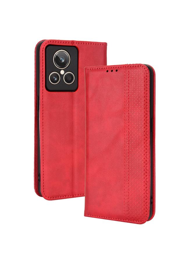 إيروريكس جراب لهاتف Realme GT2 Explorer Master بمشبك مغناطيسي من الجلد بتصميم كلاسيكي - Image 2