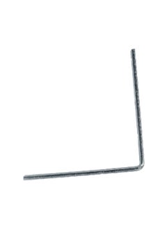 ACE 6-Screw Holes Durable Zinc Corner Brace Silver 5 x 1 Inch 01-3404-275  - Image 1