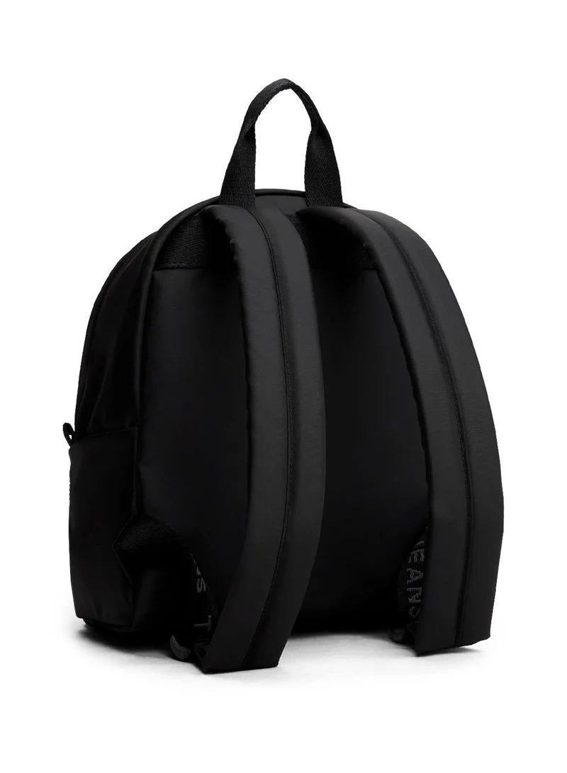 Tommy Jeans black Repeat Logo Dome Backpack for Women | Best Price UAE