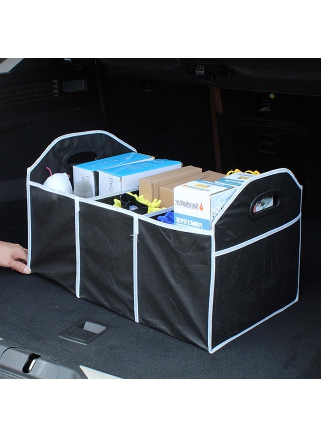 ECVV Car Trunk Organizer, Collapsible Portable Multi-Compartment, Automotive SUV Car Organizer for Storage CargoTruck & Car Accessories - Image 5