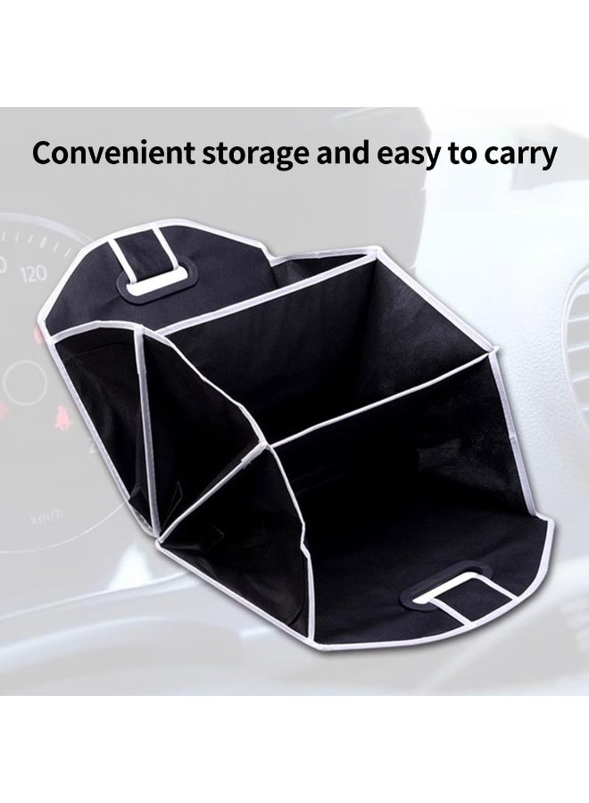 ECVV Car Trunk Organizer, Collapsible Portable Multi-Compartment, Automotive SUV Car Organizer for Storage CargoTruck & Car Accessories - Image 2