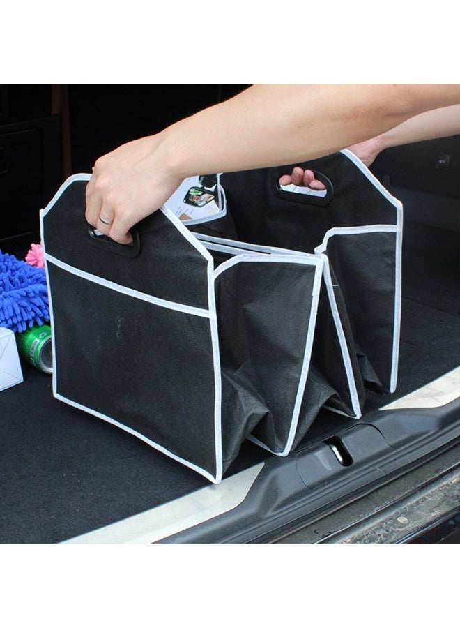 ECVV Car Trunk Organizer, Collapsible Portable Multi-Compartment, Automotive SUV Car Organizer for Storage CargoTruck & Car Accessories - Image 4