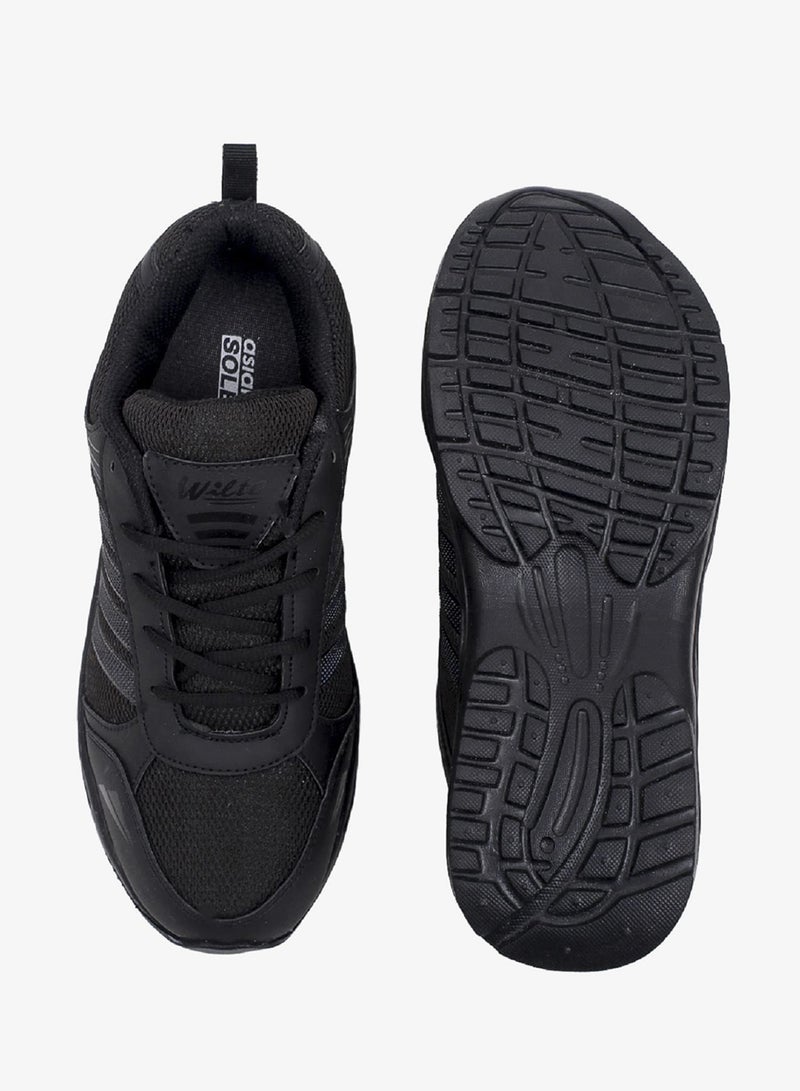 Asian Lightweight Black Sneakers for Men and Boys - Image 5