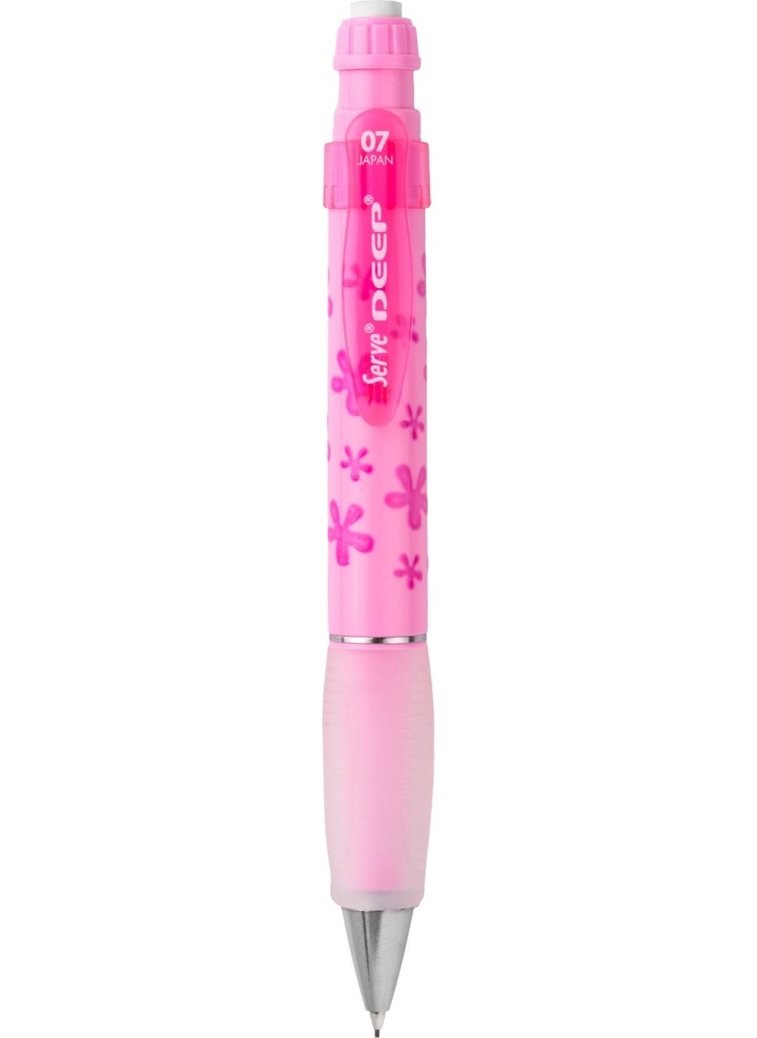 Serve Deep Mechanical Pencil 0.7 mm Nature Themed - Candy Pink (FLOWER)  - Image 2
