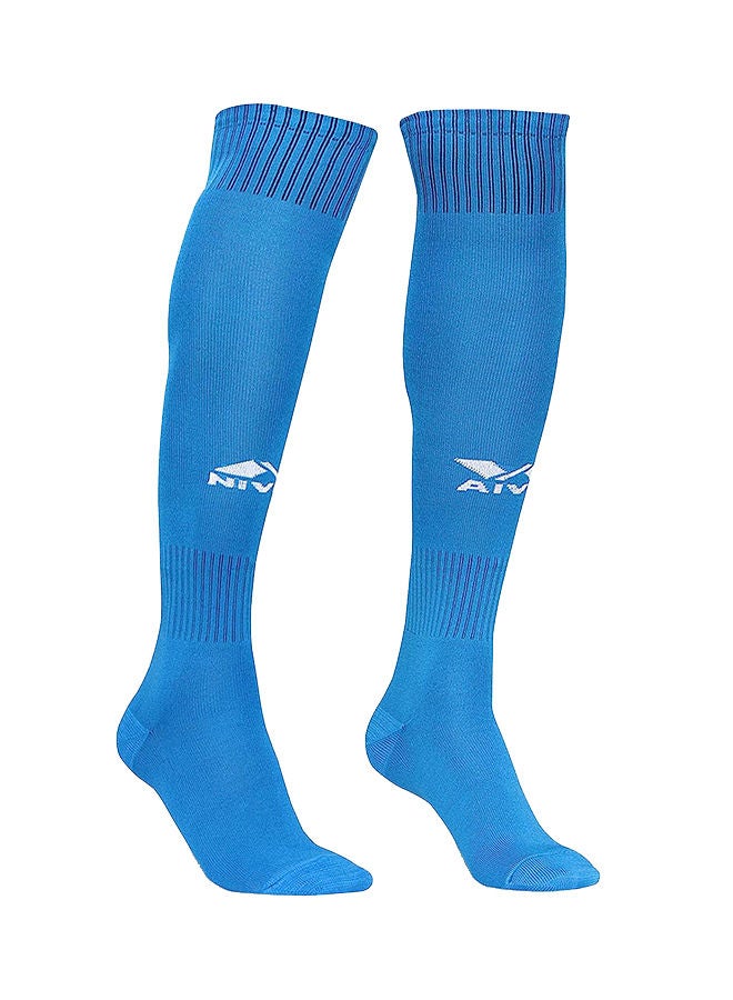 Nivia Plain Encounter Football Socks / Stockings | Medium | Unisex | Knee Length long Stockings | For Football Soccer & other Sports  - Image 1