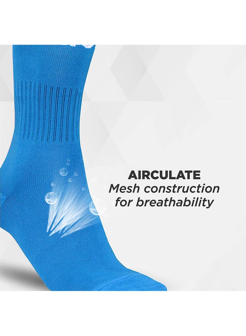 Nivia Plain Encounter Football Socks / Stockings | Medium | Unisex | Knee Length long Stockings | For Football Soccer & other Sports  - Image 2