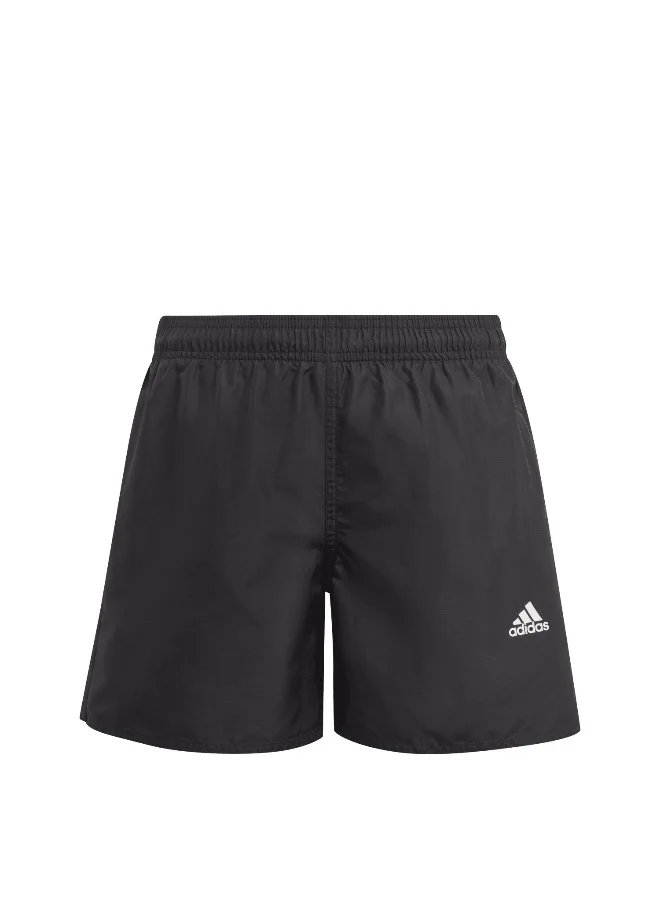 Adidas adidas Yb Bos Shorts Black Swim Swimwear 5-6Y