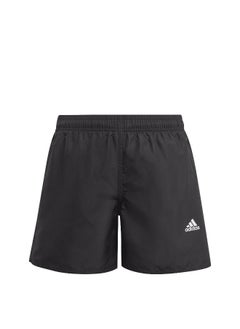 Adidas adidas Yb Bos Shorts Black Swim Swimwear 5-6Y  - Image 1