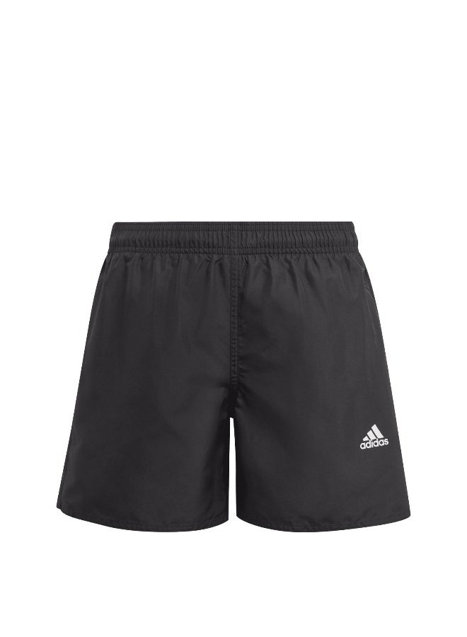 Adidas adidas Yb Bos Shorts Black Swim Swimwear 5-6Y  - Image 1