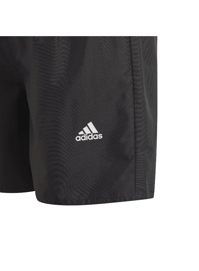 Adidas Yb Bos Shorts Black Swim Swimwear 5-6Y