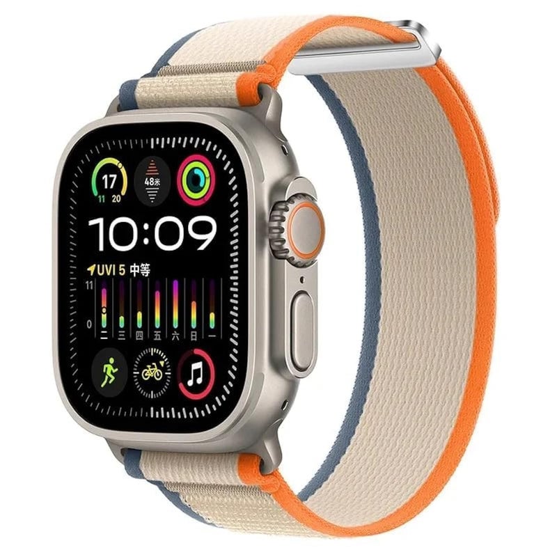 Dado Upgraded Nylon Loop Strap Compatible with Apple Watch Series 10/Ultra 2/Ultra 9/8/7/6/SE - Image 2