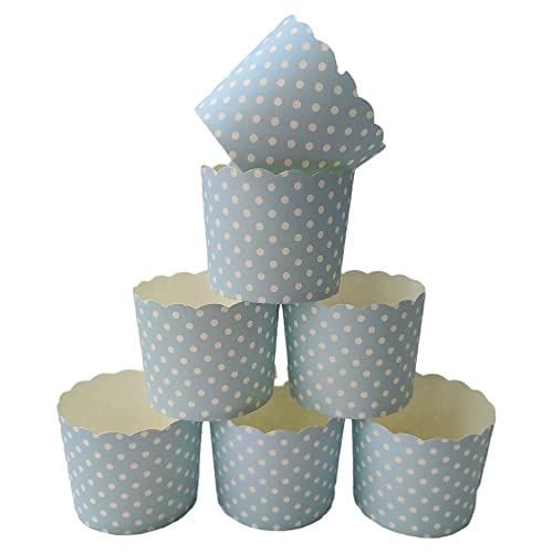 DEERA Paper Cupcake Liners – Random Colors & Designs – Medium Size – Pack of 100 - Image 5