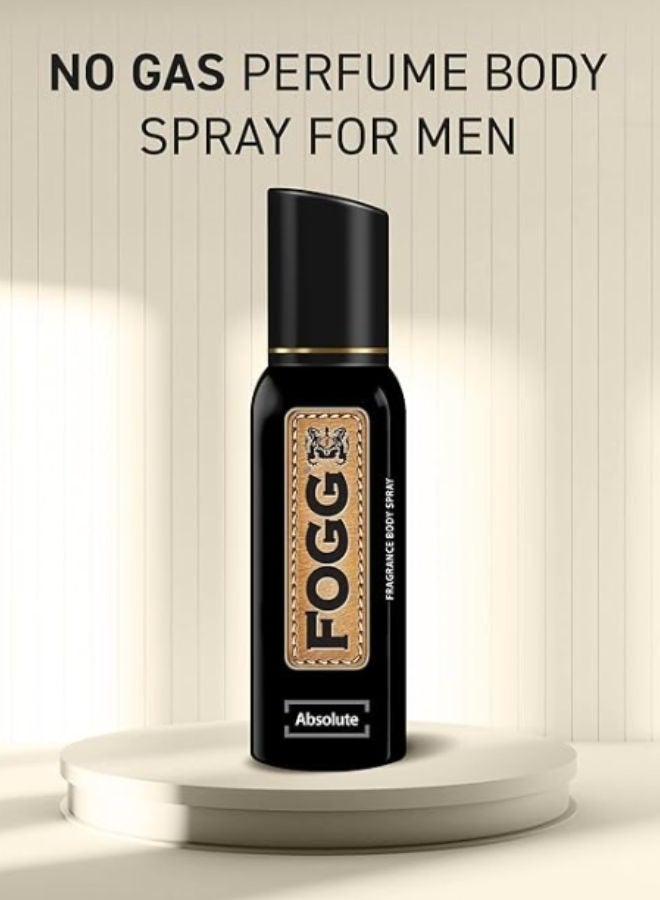 FOGG Range Absolute Fragrance Body Spray For Men, 120 Ml - Image 1