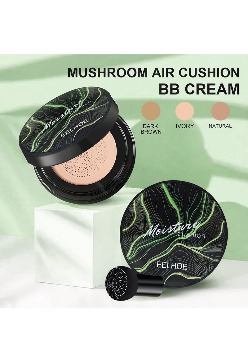 EELHOE Mushroom Air Cushion BB Cream Mushroom Head Air Cushion Covering Facial Blemishes Foundation - Image 4