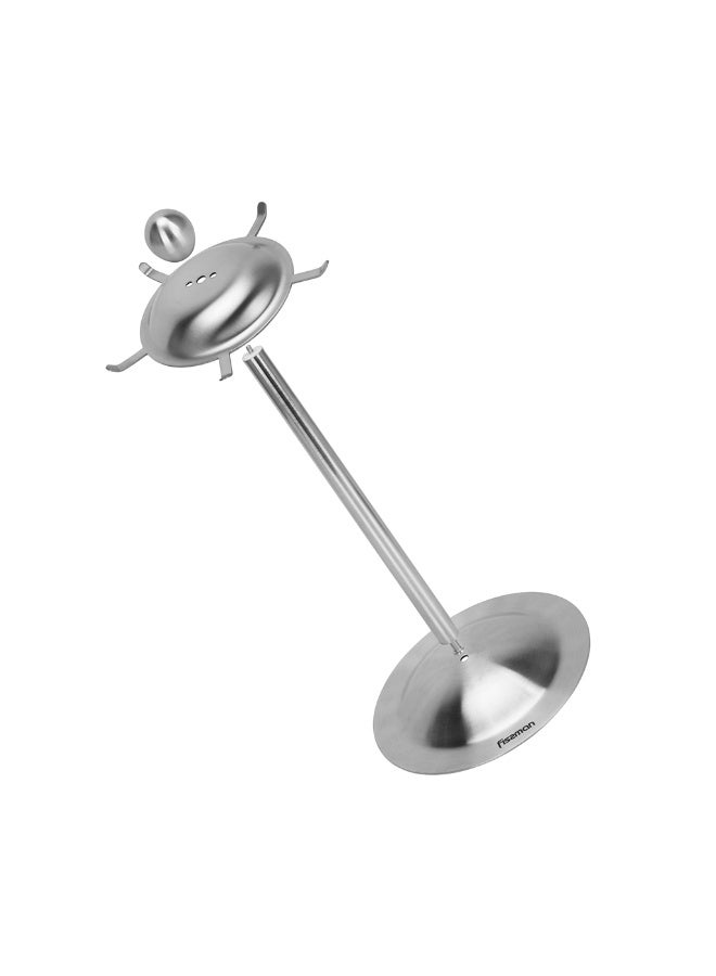 Fissman 6-Piece Kitchen Tool Set w/Hang Hole, Skimmer Ladle, Potato Masher, Balloon Whisk, Soup Ladle, Serving Spoon, Utensil Stan, Stainless Steel Tool Set Bergamo Series for Cooking, Dishwasher Safe - Image 3