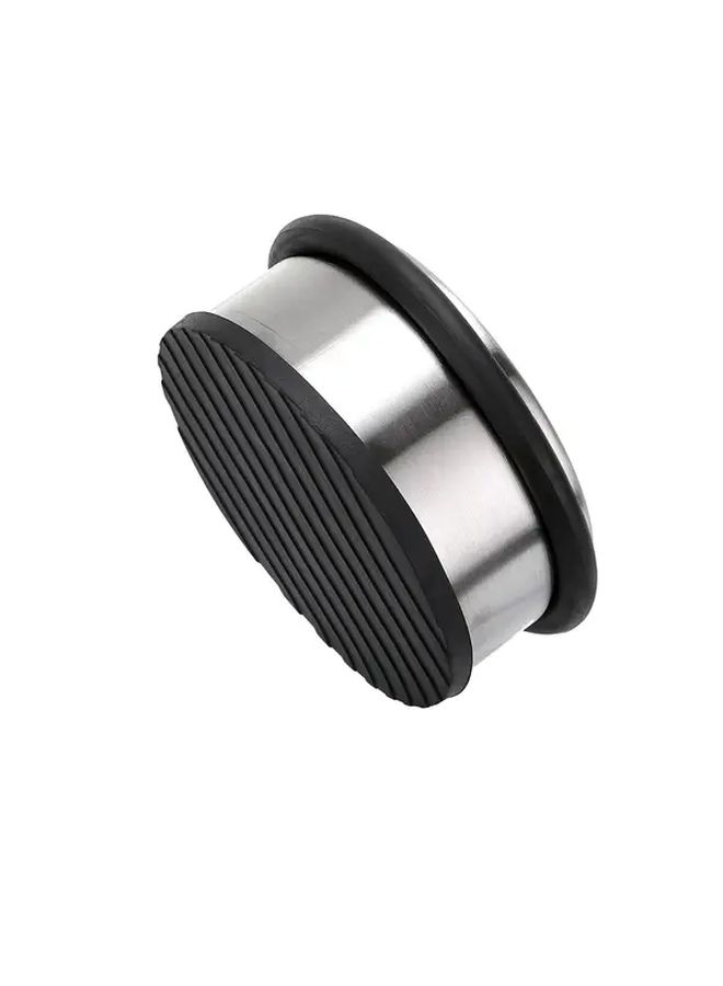 Heavy Duty Floor Door Stopper No Drill Stainless Steel Anti Skid Rubber Industrial Use - Image 3