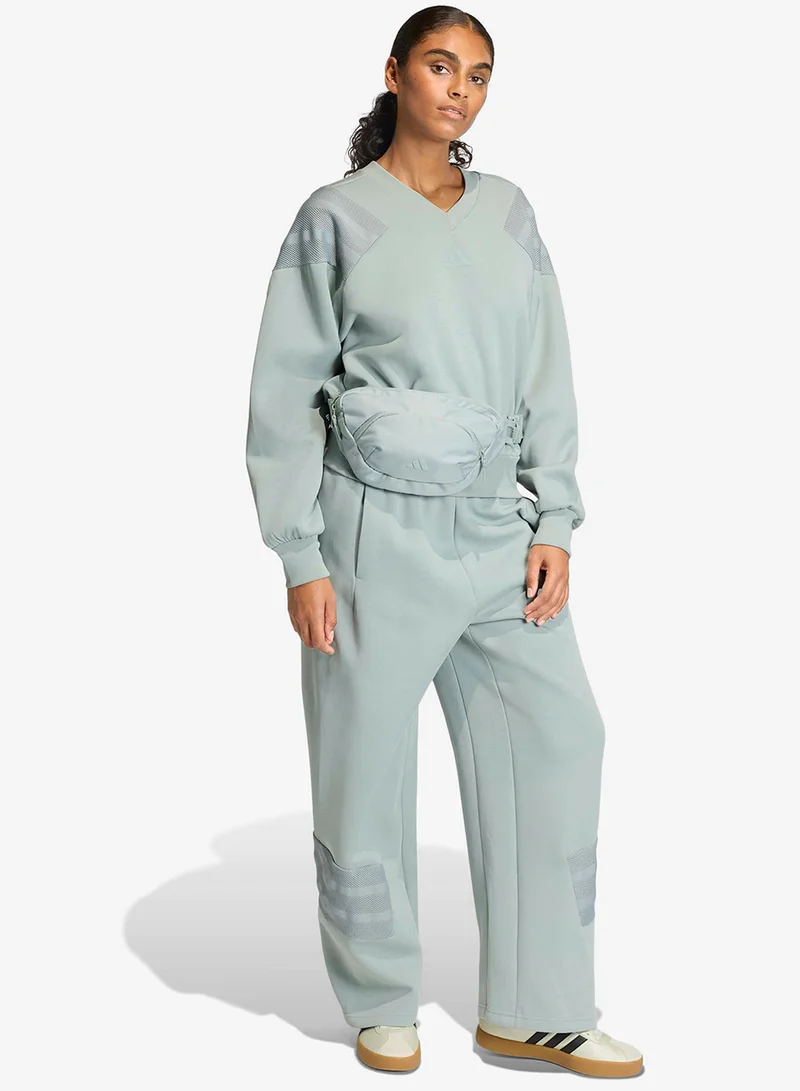 Adidas Future Icons Three Stripes Open Hem Pant