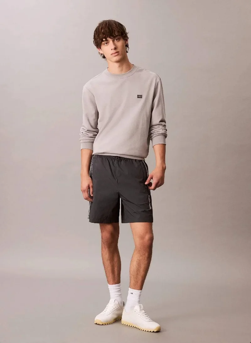Relaxed Track Shorts