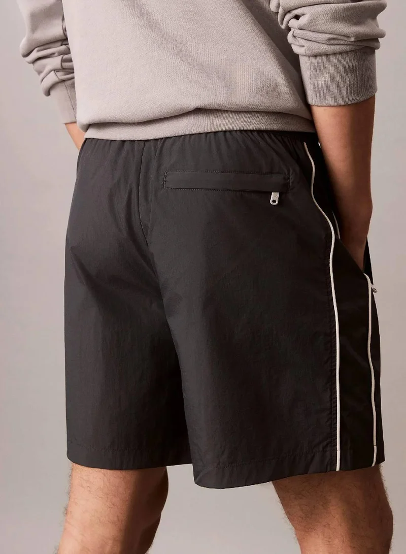 Calvin Klein Ebony Relaxed Track Shorts for Men | Best Price UAE