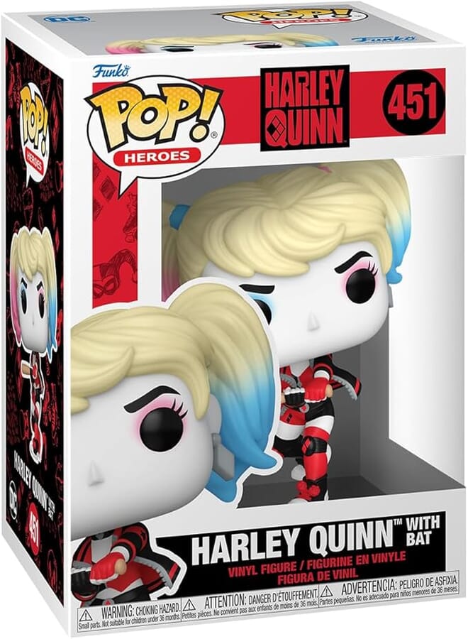 Funko Pop! Super Heroes: DC - Harley Quinn (with Bat)