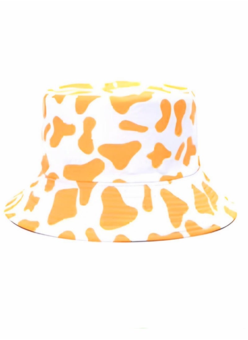 Generic - Double face Foldable sun Cotton unisex bucket travel hat - Image 1