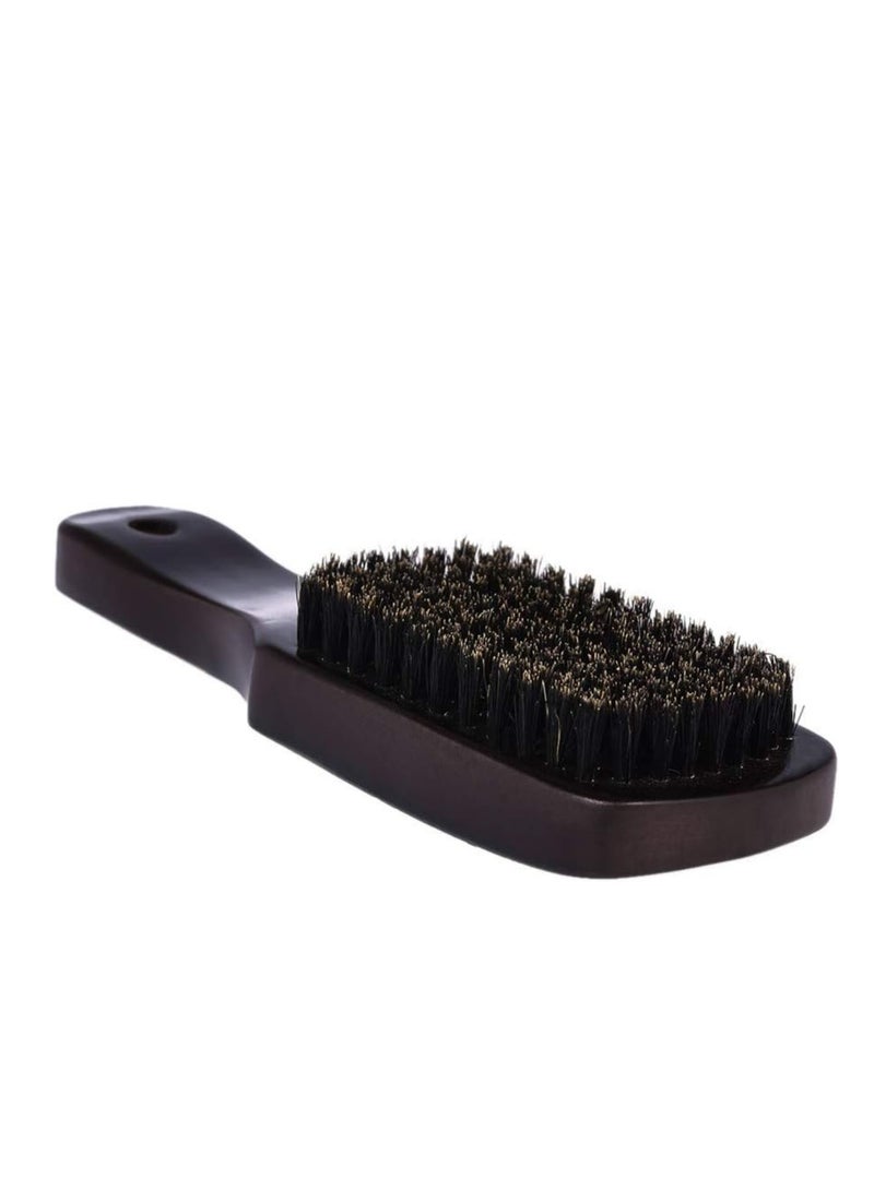 Men's Beard Brush, Wood Handle Grooming Brush for Facial Hair and Face Massage. - Image 5