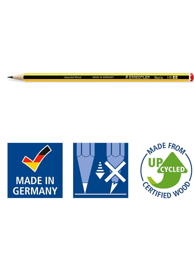 STAEDTLER 6 قطع من أقلام الجرافيت نوريس في عبوة بلاستيكية - Image 4