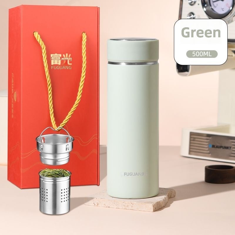 FUGUANG Insulated Cup 2026 - 316 Stainless Steel, Large Capacity, Portable Tea Separator, Minimalist Instagram Style - Image 1
