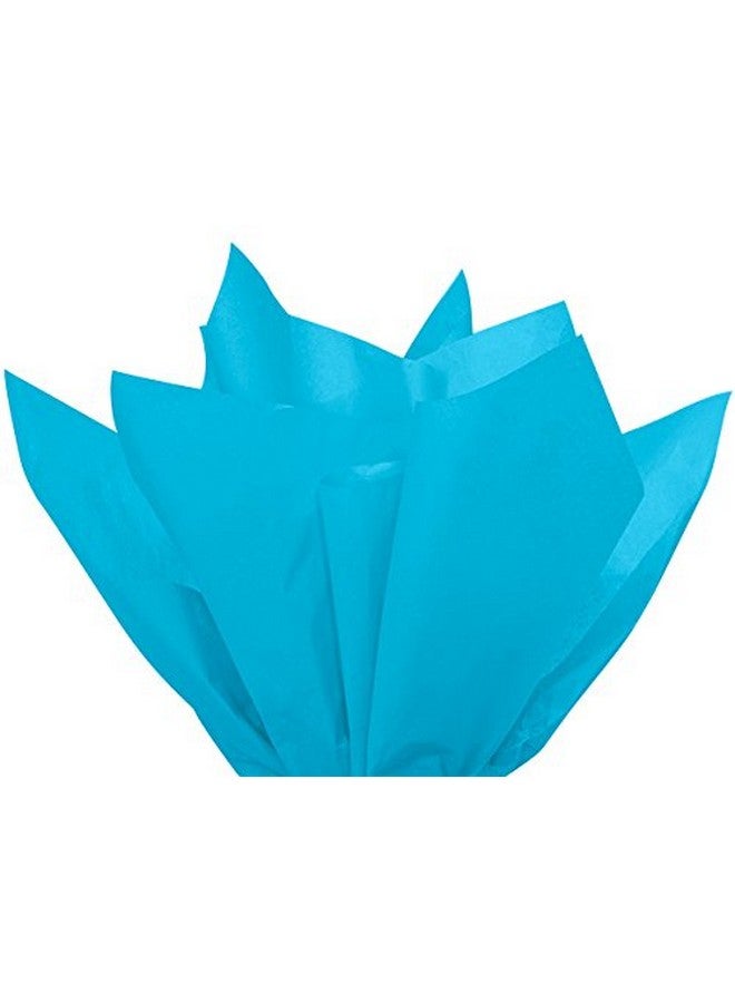 A1 Bakery Supplies Turquoise Tissue Paper 15 X 20 100Pk Premium Tissue Paper A1 Bakey Supplies - Image 1