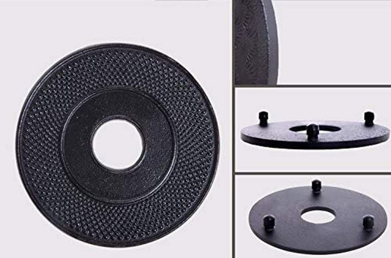 HwaGui Cast Iron Teapot Trivet with Rubber Pegs for Kitchen Or Dining Table, 5.5 Inch-Black - Image 4