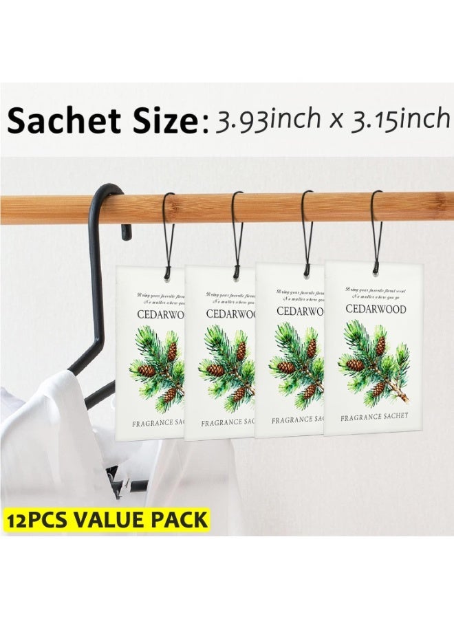 SODANEED Scented Sachets Bags 12 Pcs, Large Size Scented Sachet Air Freshener for Drawer and Closet, Long-Lasting Drawer deodorizers Fresh Scents, Home/Car Fragrance Sachet Product - Image 2