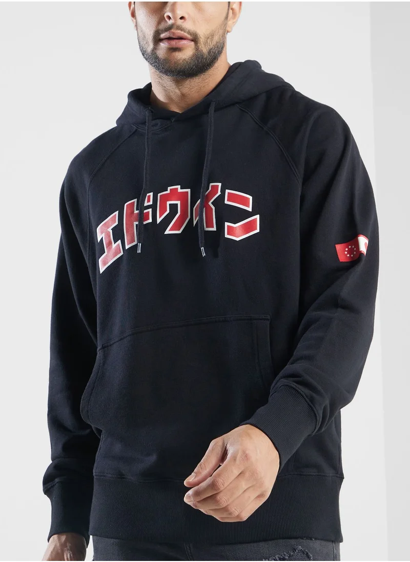 Edwin Katakana Retro Hoodie