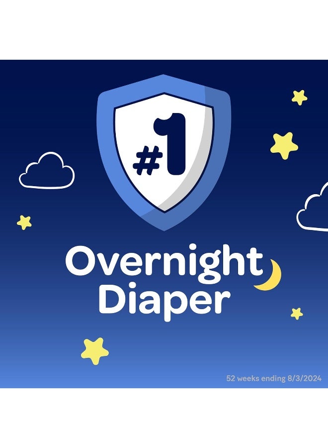 HUGGIES Overnight Diapers Size 5 (27+ lbs), 44 Ct, Huggies Overnites Nighttime Baby Diapers - Image 3