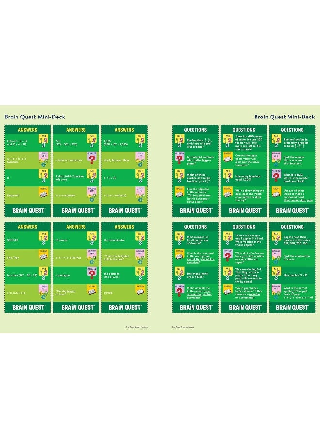 null - Brain Quest Workbook: 3rd Grade Revised Edition - Image 1