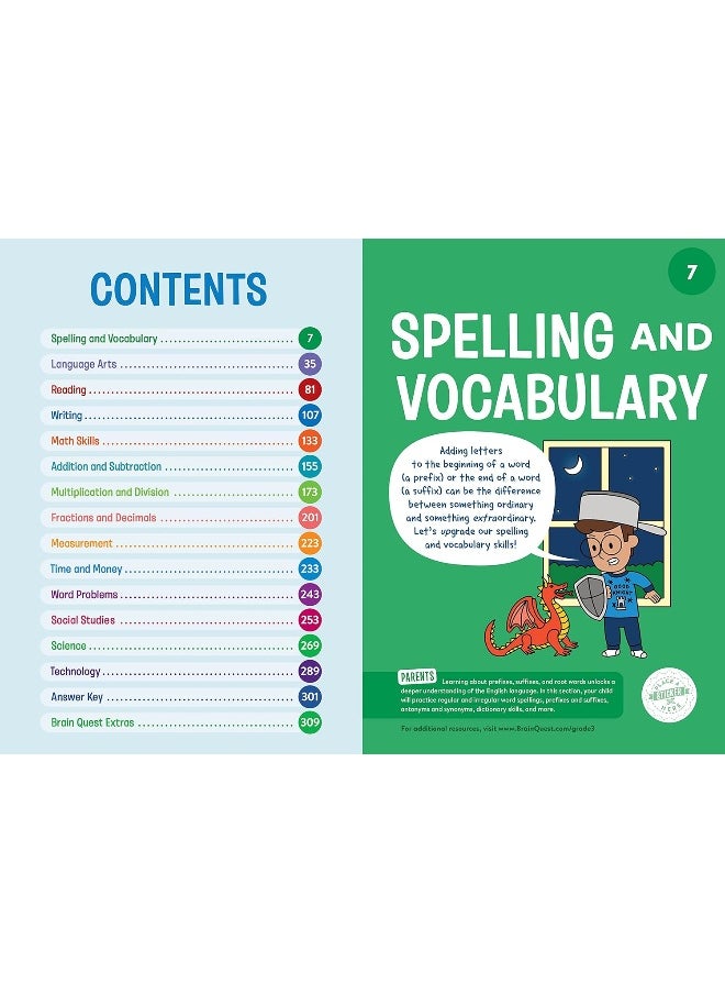 null - Brain Quest Workbook: 3rd Grade Revised Edition - Image 1
